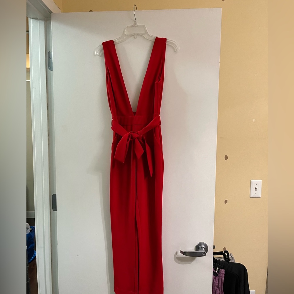 ShowPo red jumpsuit